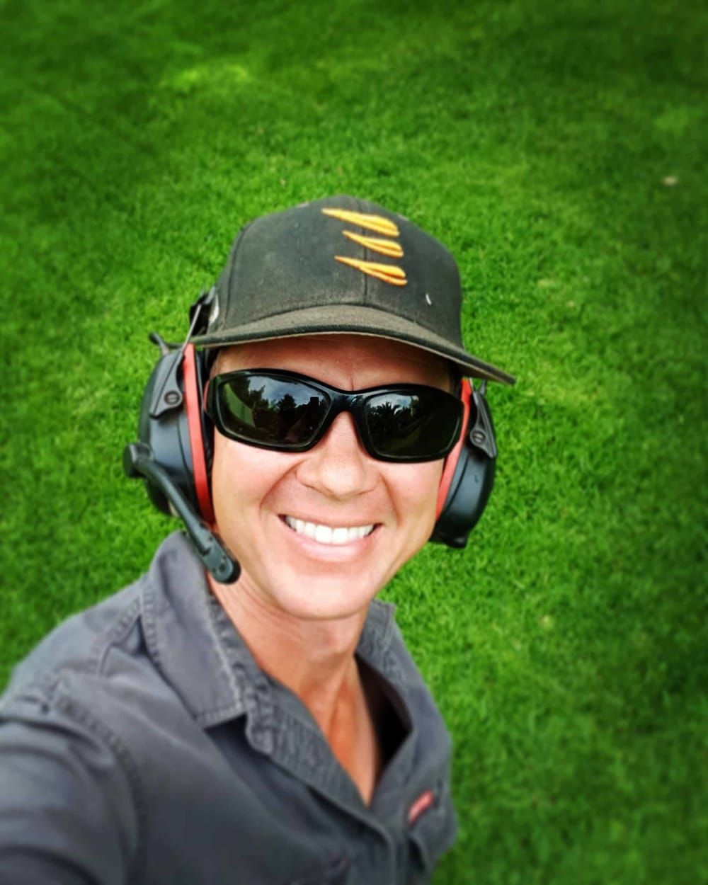 Adam from Trusted Garden Maintenance at work in Adelaide’s inner north
